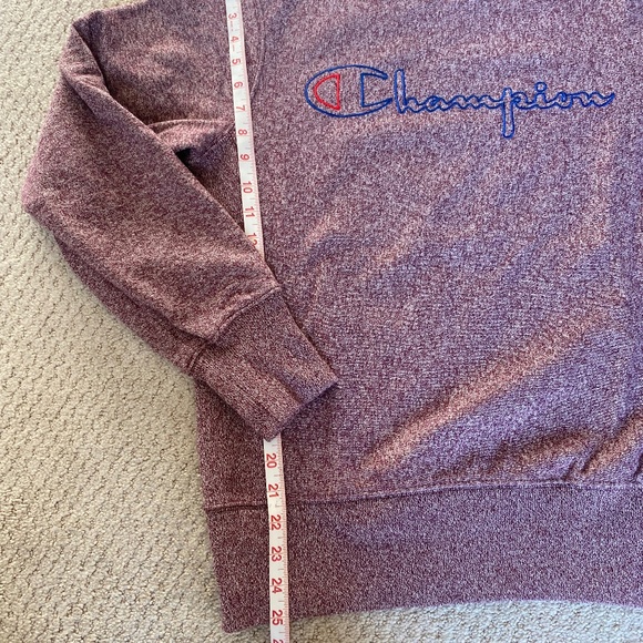 Champion Reverse Weave crewneck sweatshirt purple Medium - Picture 9 of 13